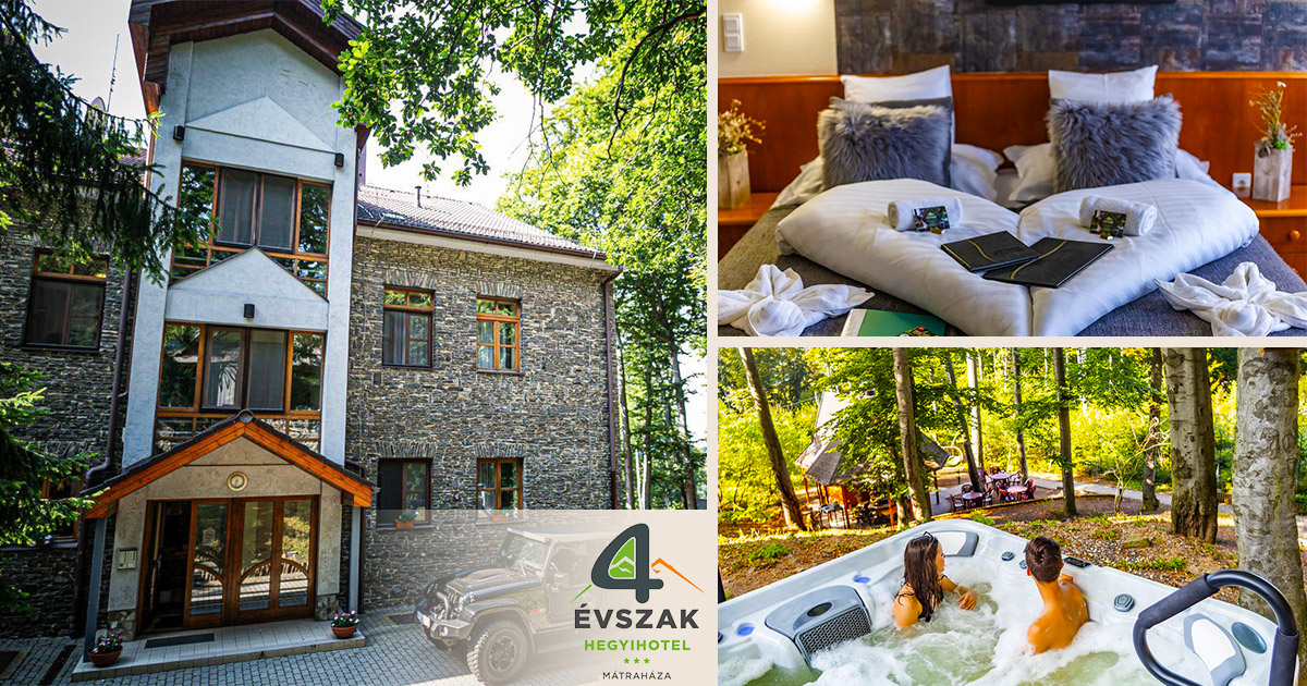4 Évszak Hegyihotel*** Mátraháza - Erdei wellness - 4 Évszak Hegyihotel*** Mátraháza kupon